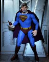 NECA Evil Superman Christopher Reeve re-sized to 6" scale (Superman) Custom Action Figure