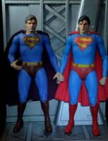 NECA Evil Superman Christopher Reeve re-sized to 6" scale (Superman) Custom Action Figure
