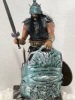 Silver Warrior / 1972 Frazzeta painting (Forgotten Realms of Fantasy) Custom Action Figure
