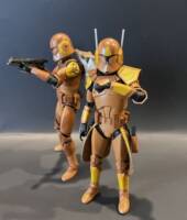 Commander Jet (Star Wars Clone Wars) Custom Action Figure