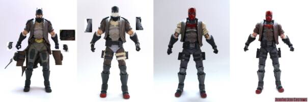 Red Hood (Batman) Custom Action Figure [Red Hood custom action figure McFarlane DC Multiverse before and after]