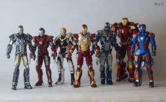Iron Man Mark 27 "Disco" (Iron Man) Custom Action Figure
