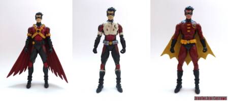 Robin (Tim Drake) (Batman) Custom Action Figure [Robin Tim Drake custom action figure before and after]