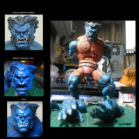 Beast (Marvel Legends) Custom Action Figure
