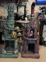 Two Eternia Towers (Masters of the Universe) Custom Diorama / Playset