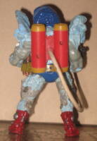 Lieutenant Granitor (pre-release) (Teenage Mutant Ninja Turtles) Custom Action Figure [v.2 back]