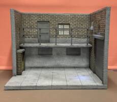 Warehouse diorama (Marvel Universe) Custom Diorama / Playset