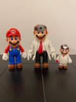 Dr. Mario (Super Mario Bros) Custom Action Figure