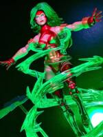 Polaris, 90's red and gold costume (Marvel Legends) Custom Action Figure