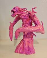 Symbiote (Spider‐Man PS1) (Spider-Man) Custom Action Figure [Side view]