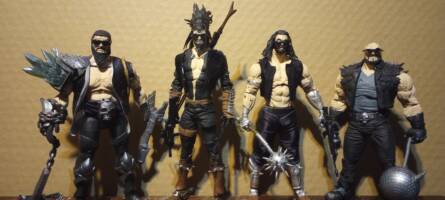Tooled up Midnight Riders from l4d (Left 4 Dead) Custom Action Figure