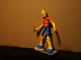 Groot Simpson (Simpsons) Custom Action Figure