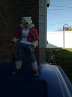 Albino Lycan The Winter Timber Wolf (Cryptozoology) Custom Action Figure