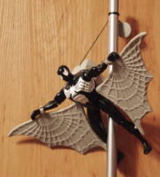 Spider-Man (Black Costume - Web Glider) (Spider-Man) Custom Action Figure