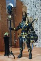 Anubis black armor (God of War) Custom Action Figure