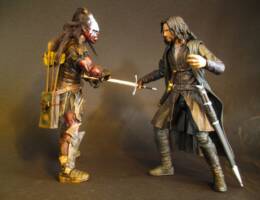 Lurtz, Uruk-Hai captain of Orthanc, slayer of Boromir. (Lord of the Rings) Custom Action Figure