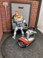 Earthworm Jim & pocket rocket (Earthworm Jim) Custom Action Figure [Back]