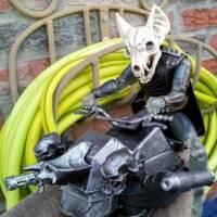 The Reaver Speeder with a member of  Mephisto's Ghost Rider herald (Original) Custom Vehicle