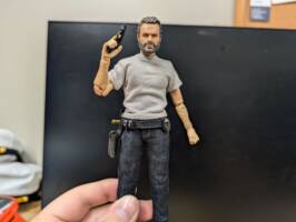 1/12 Mezco Style Rick Grimes (The Walking Dead) (Walking Dead) Custom Action Figure
