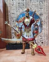 Ra in battle armor. (God of War) Custom Action Figure