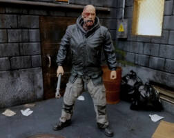 Metal Bum (Condemned) Custom Action Figure