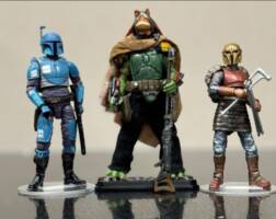 Garem Voss, Mandalorian Gungan (Star Wars) Custom Action Figure