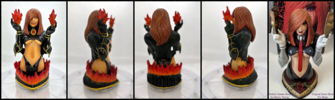 Madelyne Pryor (Goblin Queen) Bust (X-Men) Custom Statue / Bust