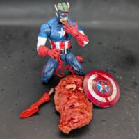 Colonel America (Marvel Zombies) (Marvel Legends) Custom Action Figure