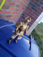 Au Armored El Dorado Knight Skeletor (not canon original idea) (Masters of the Universe) Custom Action Figure