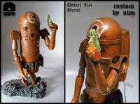 World War Robot: BERTIE 6" Desert Rat Version (Pulp Characters) Custom Action Figure