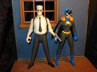 Batgirl and Commissioner Gordon (Batman Animated) Custom Action Figure