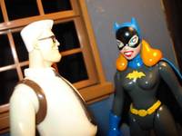 Batgirl and Commissioner Gordon (Batman Animated) Custom Action Figure