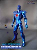 Blue Stealth Ironman (Marvel Legends) Custom Action Figure