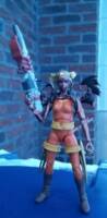 Lolita Peachtree: from the ensemble squad The Kamikaze Dot Commers (Original) Custom Action Figure