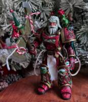 Lord Battleclaus of Winter. Warhammer Santa Xmas (Warhammer) Custom Action Figure