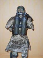 S.T.A.L.K.E.R. figure (S.T.A.L.K.E.R.) Custom Action Figure [Back view]