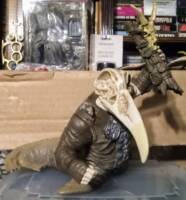 A Walrenituin Plague Doctor adorned with a skeltonized Venetian beak helmet (Original) Custom Action Figure