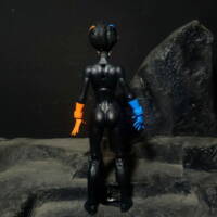 Temper / Idie Okonkwo (X-Men) Custom Action Figure