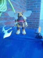 Rough &Tumble Dust Up Bumbles:Wing Tsung (a original idea) (Teenage Mutant Ninja Turtles) Custom Action Figure