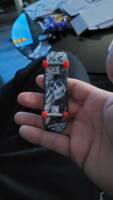 Skateboard with a Grim Reaper skate graphic (Teck Deck) Custom Other
