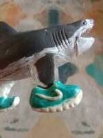 Tralalero Tralala Shark (Jaws) Custom Action Figure [Nike]