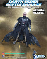 Battle Damage Darth Vader (Star Wars) Custom Action Figure