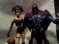 Evil Lynn and Skeletor (Masters of the Universe) Custom Action Figure