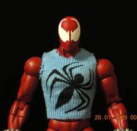 Scarlet Spider (Spider-Man) Custom Action Figure
