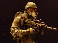 Hunk (Resident Evil) Custom Action Figure
