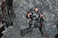 Marcus Fenix   In " Rookie COG Alley Attack "  *GEARS OF WAR* (Gears Of War) Custom Diorama / Playset
