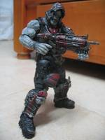 Hinged "Cyclops" Locust Drone (Gears Of War) Custom Action Figure
