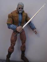 Blind Hawkeye - Old man Logan universe (Marvel Legends) Custom Action Figure