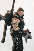 Keoki  Lopaka Goldenwolf Ke : NX Agent : Goldenwolf (Criminal Macabre) Custom Action Figure