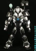 Ironman War Machine Heavy Artillery Armor (Iron Man) Custom Action Figure
